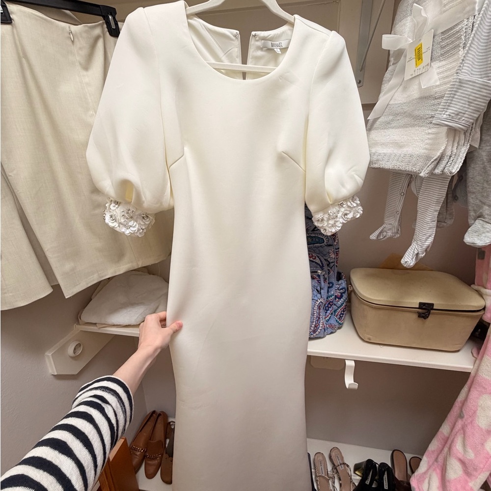 Badgley Mischka White Gown